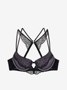 DORINA Μωβ και μαύρο σουτιέν με δαντέλα DORINA Vibrant