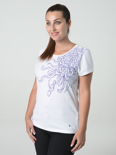Loap Λευκό γυναικείο μπλουζάκι LOAP Abblina T-shirt