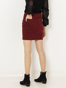CAMAIEU Κόκκινη φούστα με σχέδιο τίγρης CAMAIEU