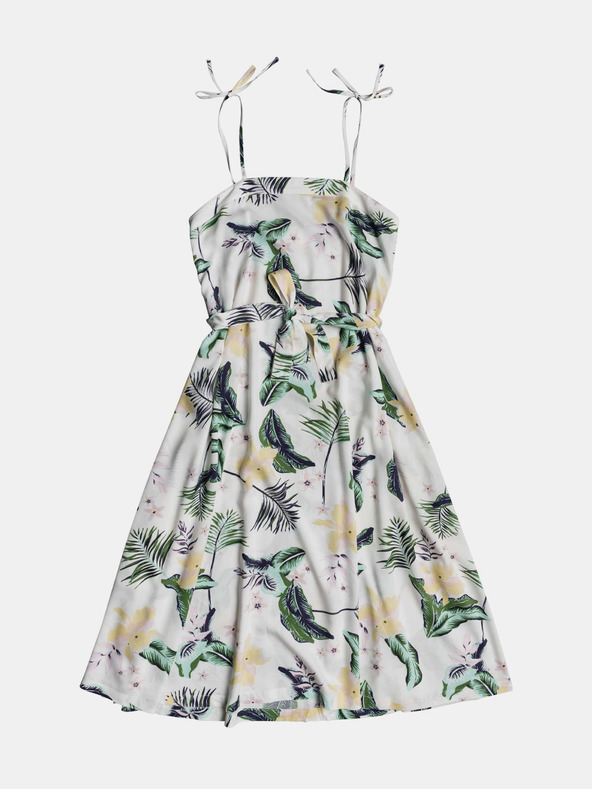 Roxy Λευκό φλοράλ μίντι Roxy