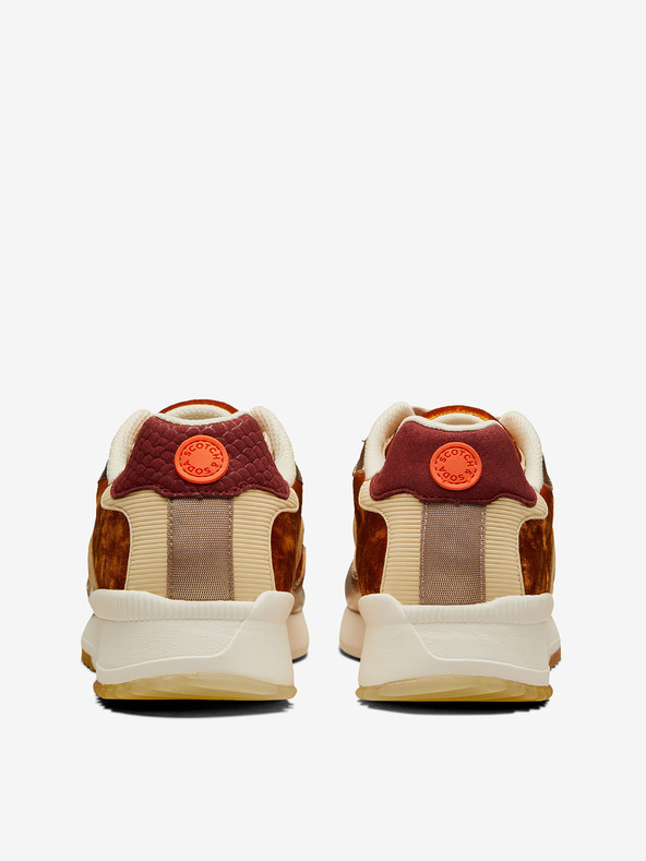 Scotch & Soda Μουστάρδα Γυναικεία αθλητικά παπούτσια Scotch & Soda