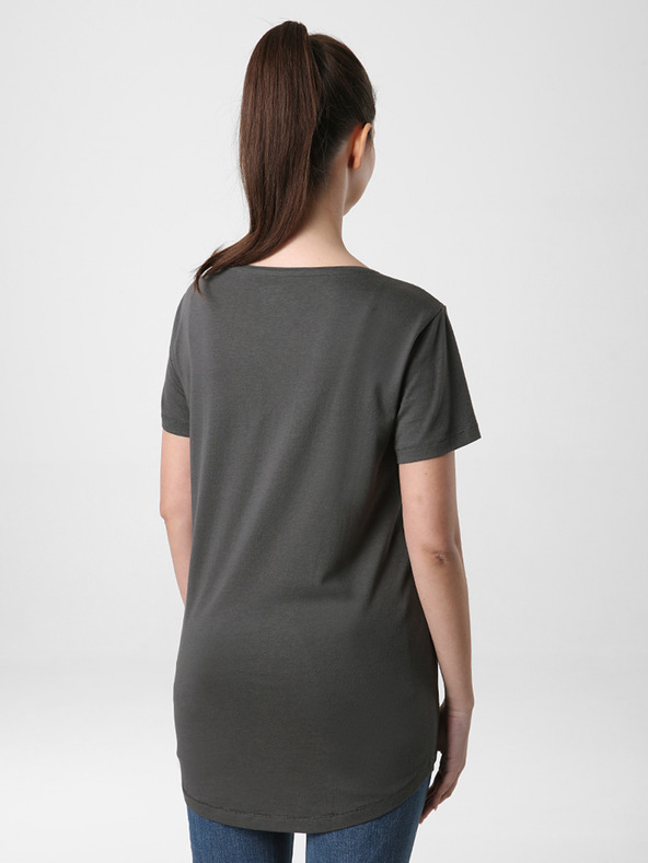 Loap Γκρι γυναικείο μπλουζάκι LOAP Asaja T-shirt