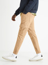 Celio Μπεζ ανδρικό παντελόνι με τσέπες Celio Cargo