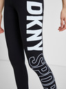 DKNY Μαύρο γυναικείο αθλητικό κολάν DKNY