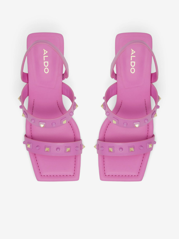 Aldo Σκούρο ροζ γυναικεία πέδιλα με τακούνι ALDO Louella