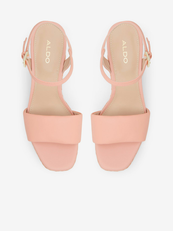 Aldo Βερίκοκα γυναικεία δερμάτινα πέδιλα ALDO Jeigh