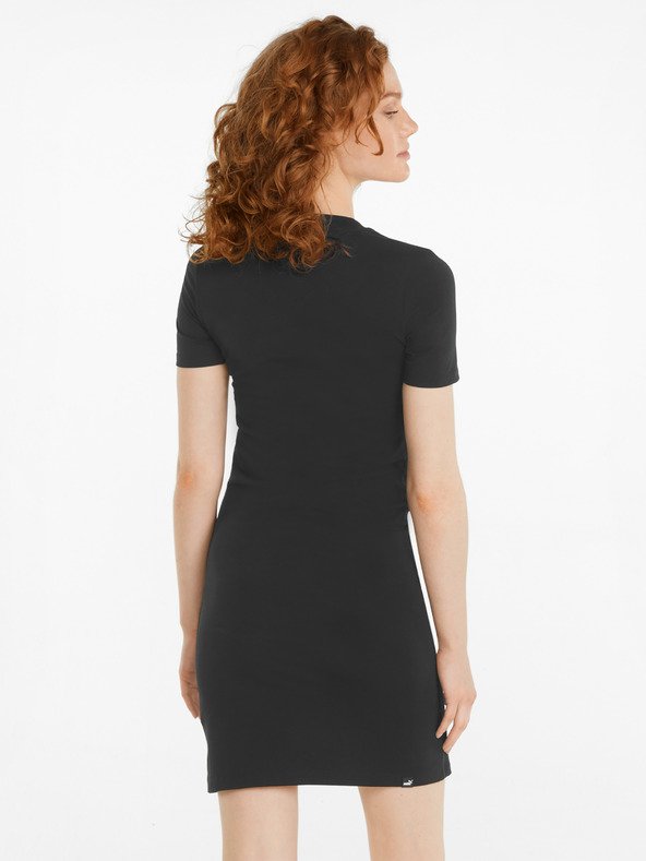 Puma Μαύρο γυναικείο τυπωμένο φόρεμα Puma