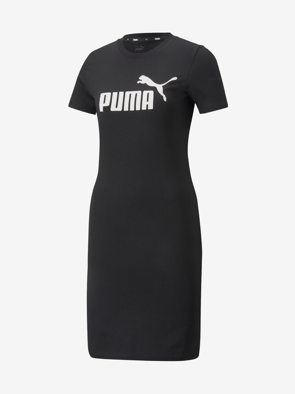 Puma Μαύρο γυναικείο τυπωμένο φόρεμα Puma
