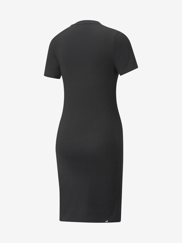 Puma Μαύρο γυναικείο τυπωμένο φόρεμα Puma