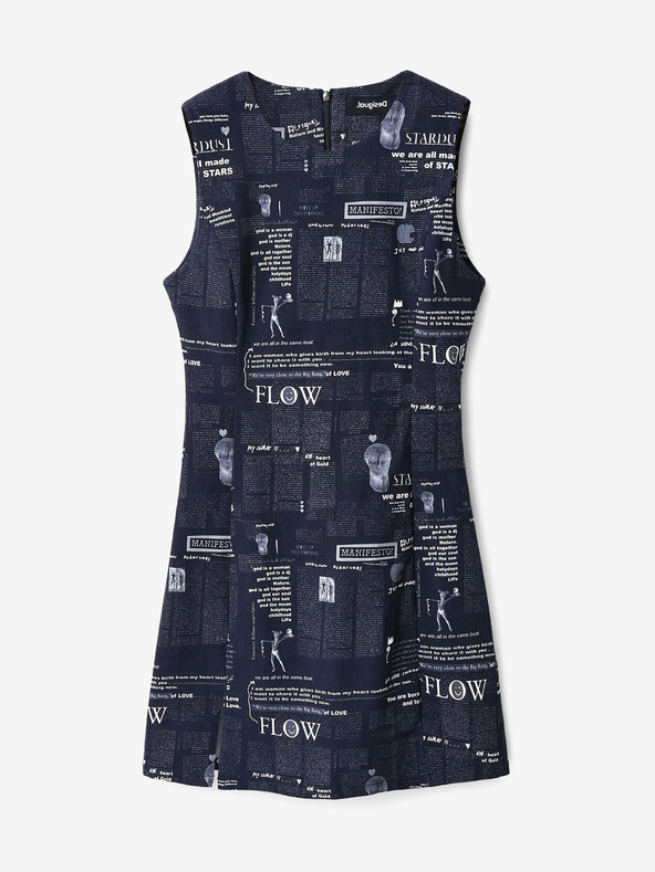 Desigual Μαύρο γυναικείο Desigual Lea Patterned Dress