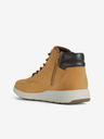 Geox Ανοιχτό καφέ ανδρικές δερμάτινες μπότες αστραγάλου Geox Hallson