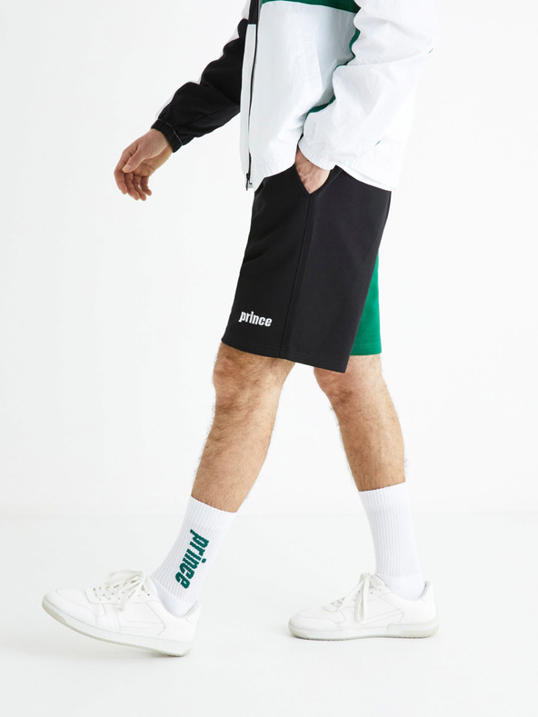 Celio Μαύρη και πράσινη ανδρική φόρμα Celio Prince