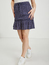 Orsay ORSAY μπλε σκούρα γυναικεία φούστα με μοτίβο