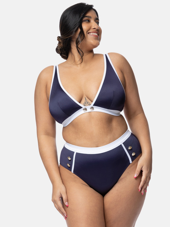 DORINA Σκούρο μπλε Γυναικείο σλιπ μπικίνι DORINA Monte-Carlo