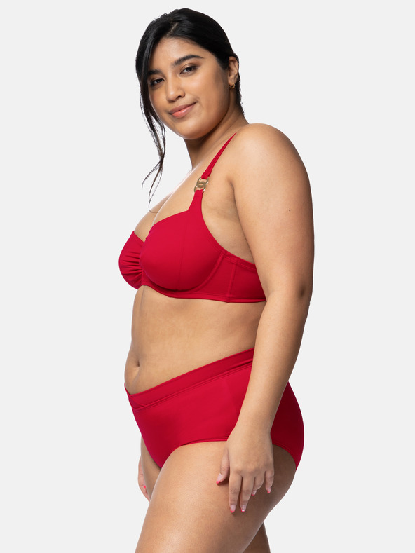 DORINA Κόκκινο γυναικείο τοπ μαγιό DORINA Opio