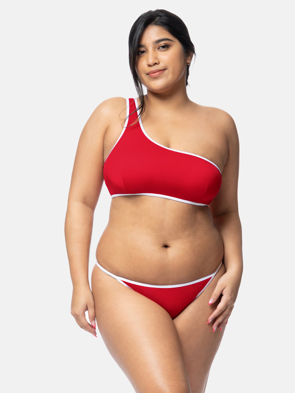 DORINA Κόκκινο γυναικείο σλιπ μπικίνι DORINA Bandol