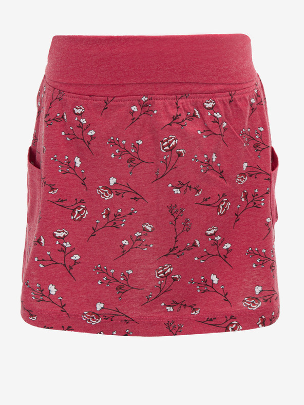 ALPINE PRO Μπορντό κοριτσίστικη φούστα ALPINE PRO BERGO