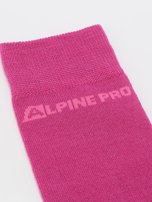 ALPINE PRO Κάλτσες Unisex ALPINE PRO KLAMO ροζ