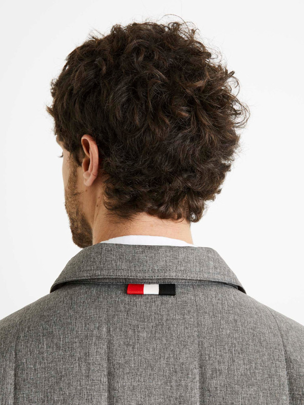 Celio Γκρι ανδρικό χειμερινό μπουφάν Celio Dustripes