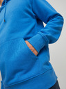 Jack & Jones Μπλε ανδρικό βασικό φούτερ με κουκούλα Jack & Jones Star