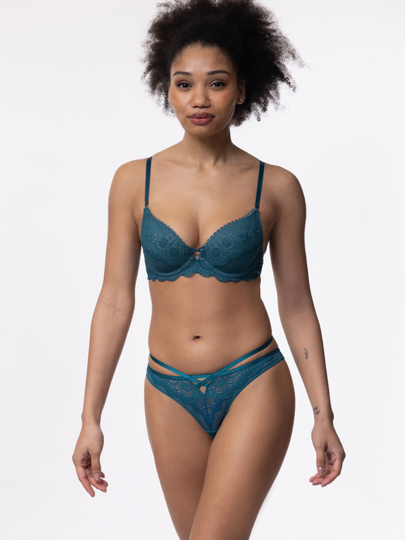 DORINA Πετρόλ Γυναικείο δαντελένιο στρινγκ DORINA Esme