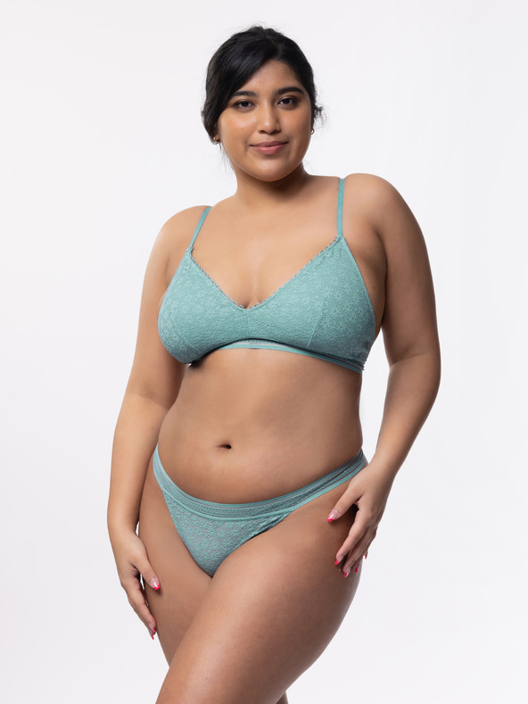 DORINA Γυναικείο σουτιέν με δαντέλα ανοιχτό μπλε DORINA Yuka