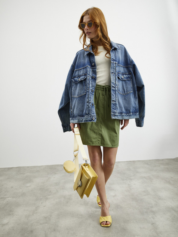 ZOOT.lab Πράσινη φούστα με τσέπες ZOOT.lab Otelia