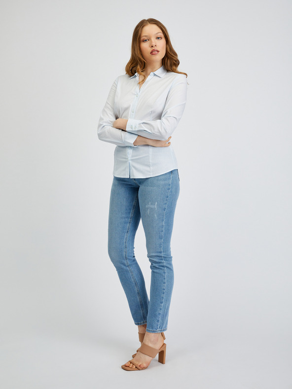 Orsay Γυναικείο γαλάζιο πουκάμισο ORSAY