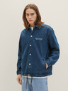 Tom Tailor Denim Μπλε σκούρο ανδρικό τζιν μπουφάν Tom Tailor Denim