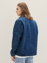 Tom Tailor Denim Μπλε σκούρο ανδρικό τζιν μπουφάν Tom Tailor Denim