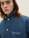 Tom Tailor Denim Μπλε σκούρο ανδρικό τζιν μπουφάν Tom Tailor Denim