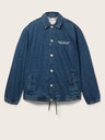 Tom Tailor Denim Μπλε σκούρο ανδρικό τζιν μπουφάν Tom Tailor Denim
