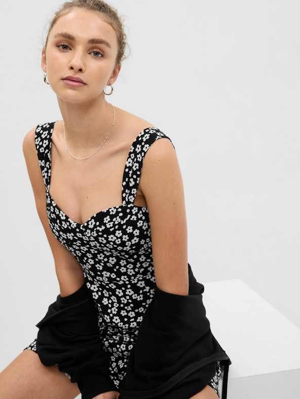 GAP Μίνι φλοράλ φόρεμα GAP