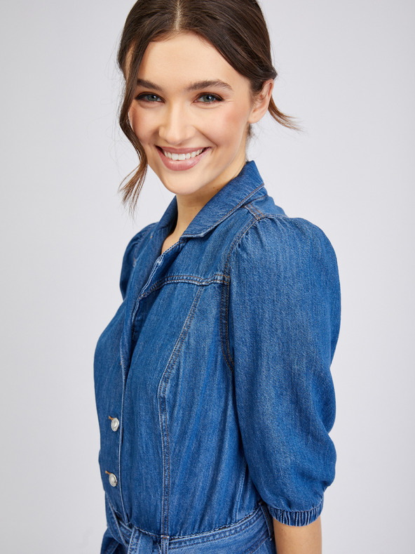 Orsay Μπλε γυναικεία τζιν φόρμα ORSAY