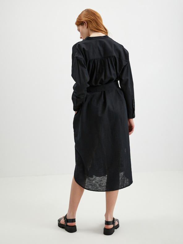 GAP Linen Shirt Midi Dress GAP