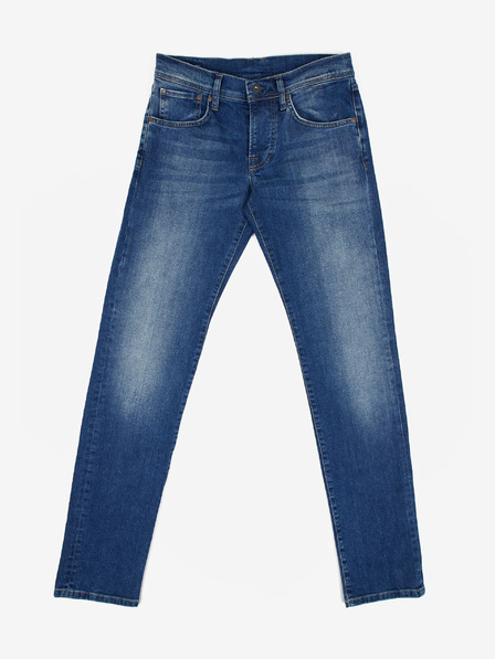Pepe Jeans Σκούρο μπλε ανδρικό τζιν στενής εφαρμογής Pepe Jeans Cane