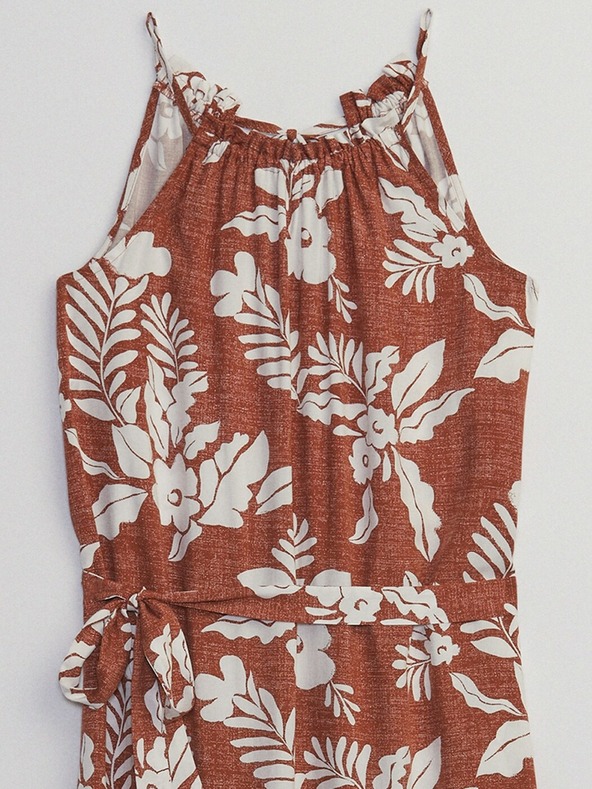 GAP Εμπριμέ midi φόρεμα GAP