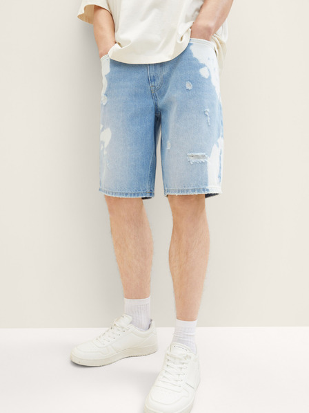 Tom Tailor Denim Μπλε ανοιχτό ανδρικό τζιν σορτς Tom Tailor Denim