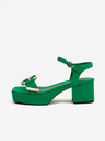 Love Moschino Πράσινα γυναικεία σανδάλια Love Moschino