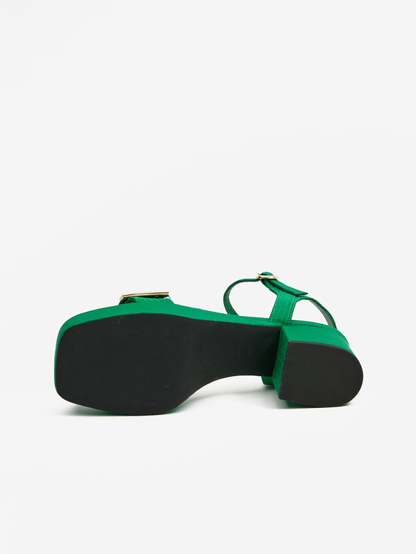 Love Moschino Πράσινα γυναικεία σανδάλια Love Moschino