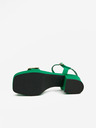Love Moschino Πράσινα γυναικεία σανδάλια Love Moschino