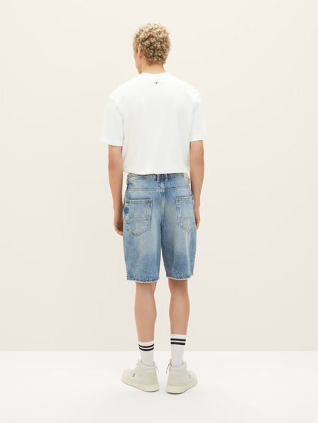 Tom Tailor Denim Μπλε ανοιχτό ανδρικό τζιν σορτς Tom Tailor Denim
