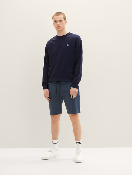 Tom Tailor Denim Μπλε σκούρο ανδρικό τζιν σορτς Tom Tailor