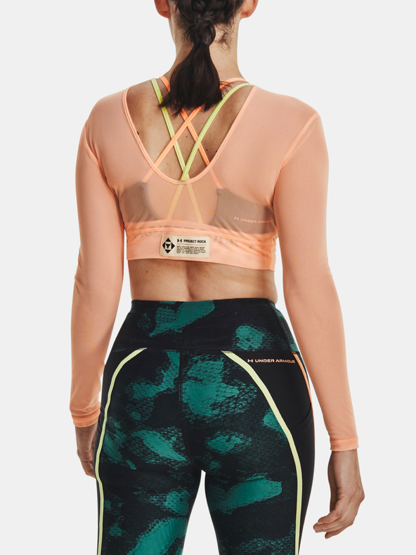 Under Armour Γυναικείο μπλουζάκι Under Armour Pjt Rock Sheer Mesh LS