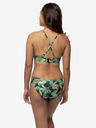 DORINA Μαύρο και πράσινο γυναικείο σλιπ μπικίνι με σχέδιο DORINA Kano