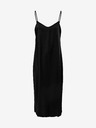 Jacqueline de Yong Μαύρο γυναικείο σατέν basic strappy maxi φόρεμα JDY Ruby