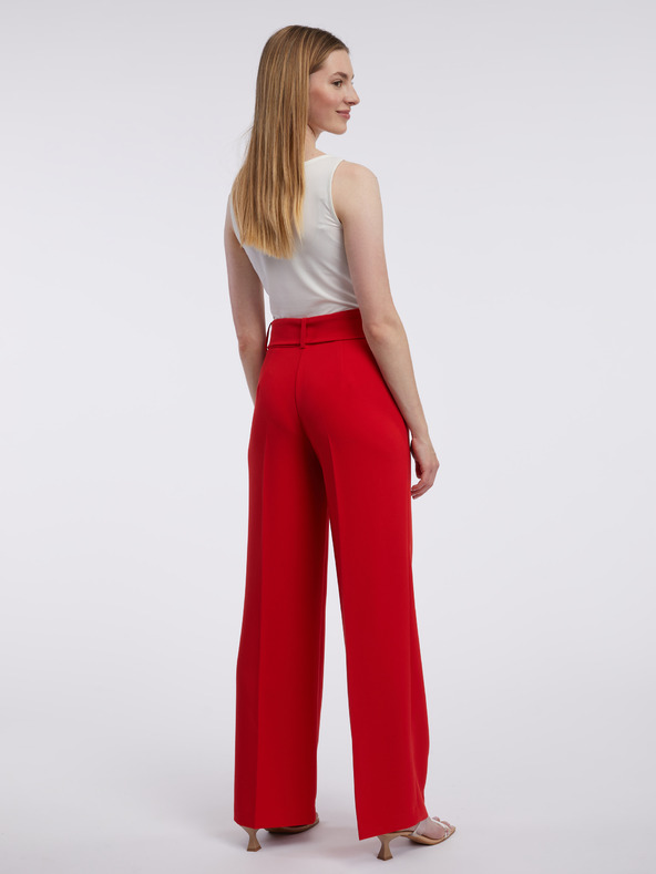 Orsay Κόκκινο γυναικείο παντελόνι ORSAY