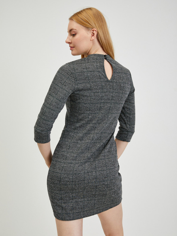 Orsay ORSAY Γκρίζο γυναικείο καρό φόρεμα