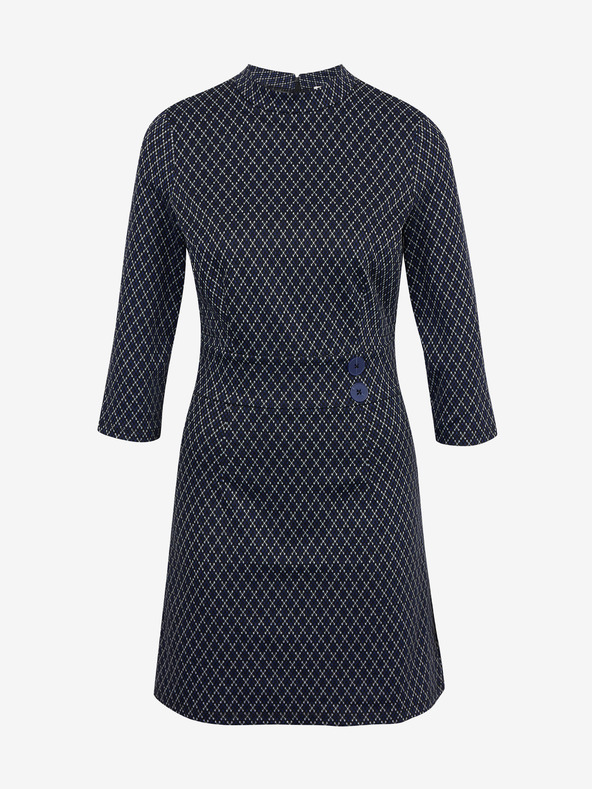 Orsay Σκούρο μπλε γυναικείο φόρεμα με σχέδιο ORSAY