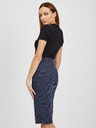 Orsay ORSAY μπλε σκούρα γυναικεία φούστα με μοτίβο